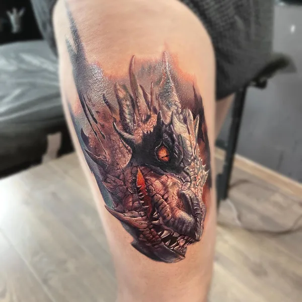 Portrait tattoo by Александр Юшков in Красноярск
