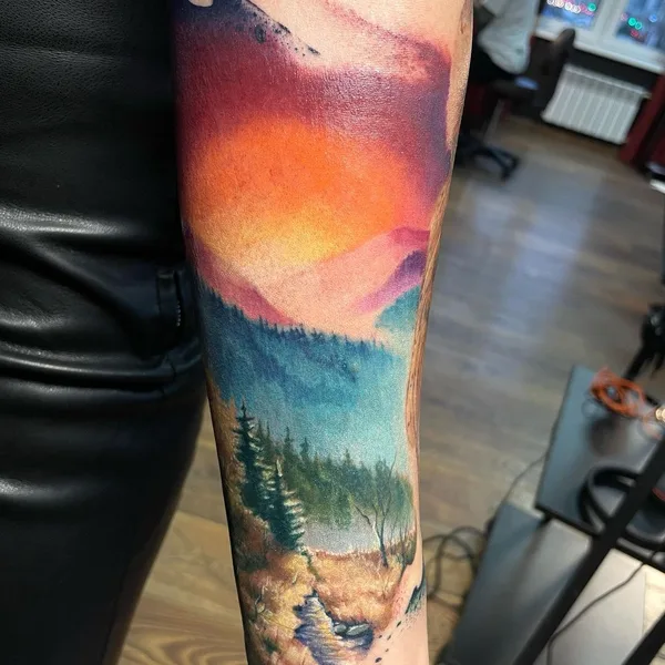 Portrait tattoo by Александр Юшков in Красноярск