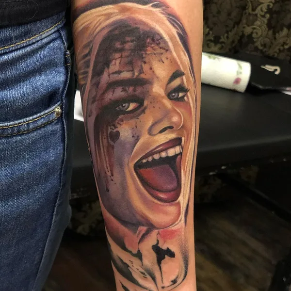 Portrait tattoo by Александр Юшков in Красноярск
