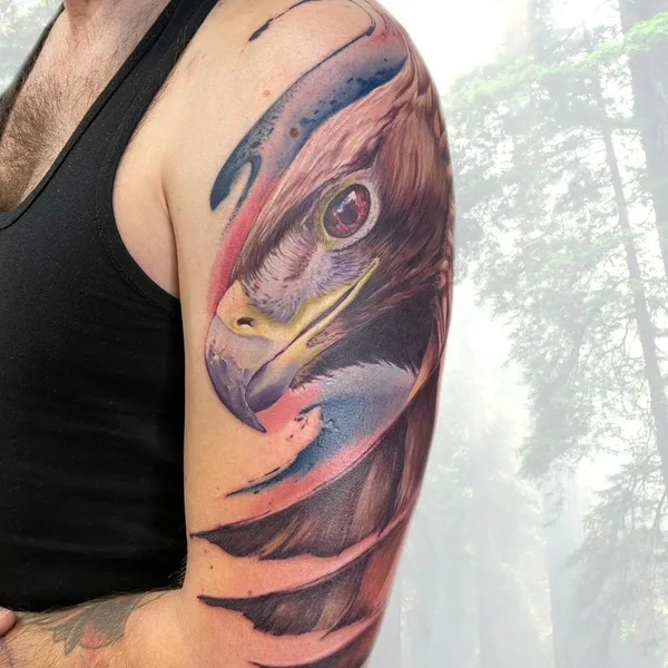 Portrait tattoo by Александр Юшков in Красноярск