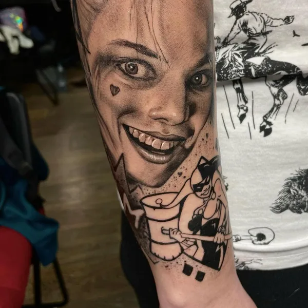 Portrait tattoo by Александр Юшков in Красноярск