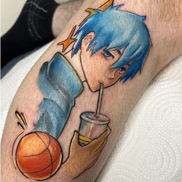 Anime tattoo by Милена @milia.ink in Красноярск
