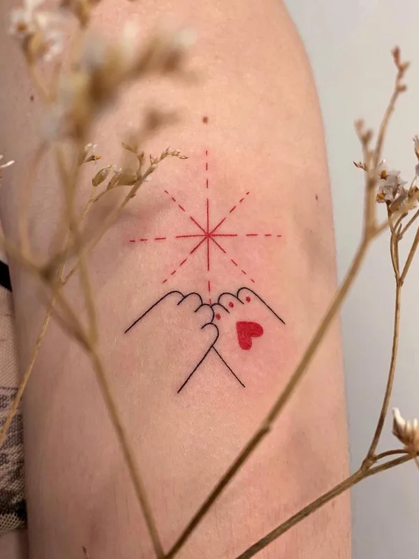 color linework Tatuaggio su upper arm #51180 | Tatuatore Аня Сацуро
