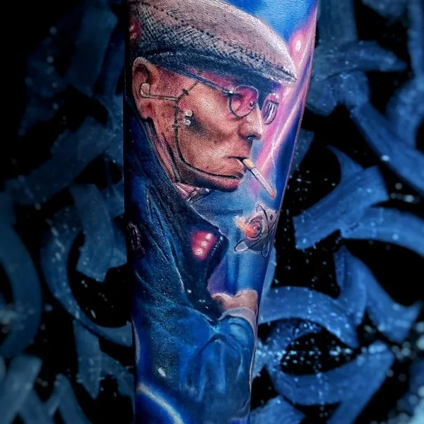 Portrait tattoo by Александр Минин in Красноярск