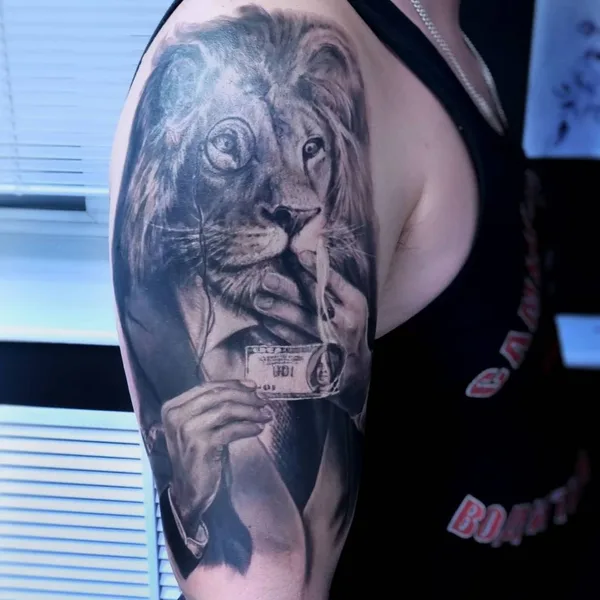 Portrait tattoo by Александр Минин in Красноярск