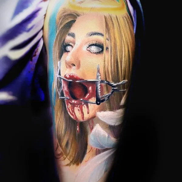 Portrait tattoo by Александр Минин in Красноярск