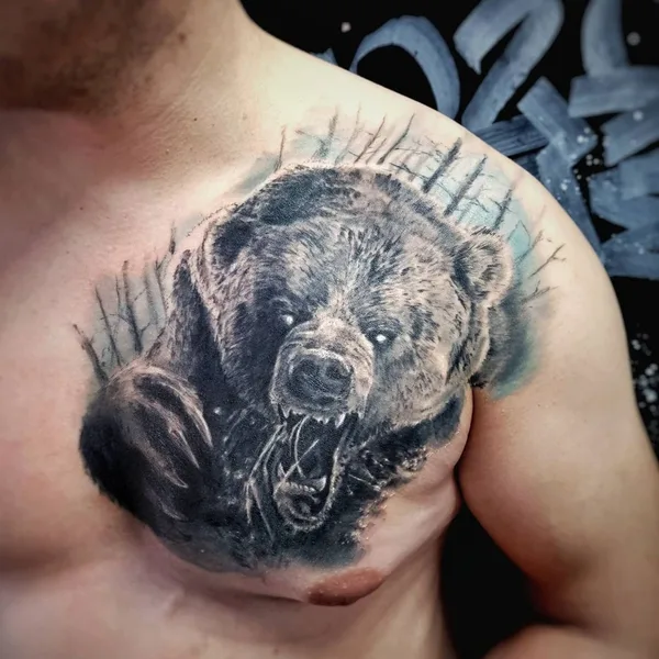 Portrait tattoo by Александр Минин in Красноярск
