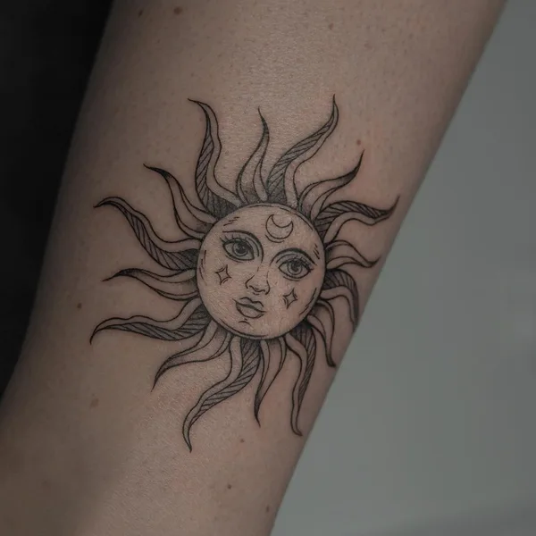 Graphic tattoo by Татьяна @tainatattooing in Красноярск