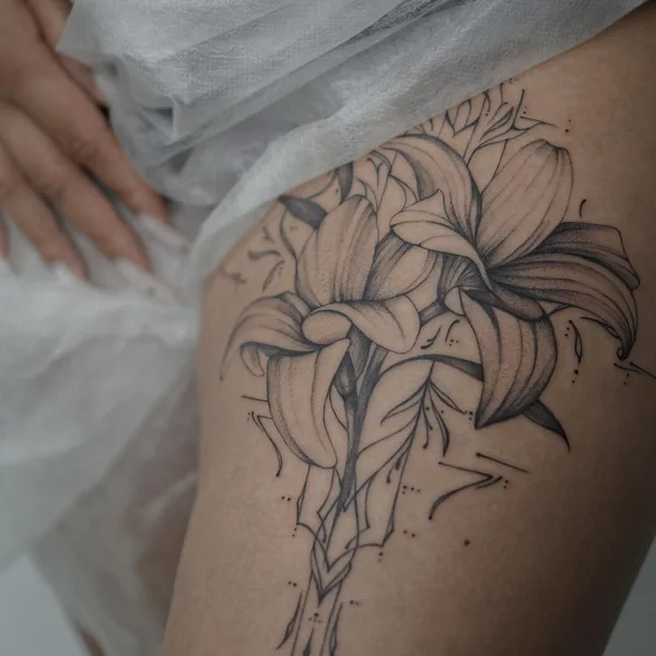Graphic tattoo by Татьяна @tainatattooing in Красноярск