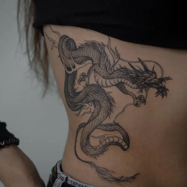 Graphic tattoo by Татьяна @tainatattooing in Красноярск
