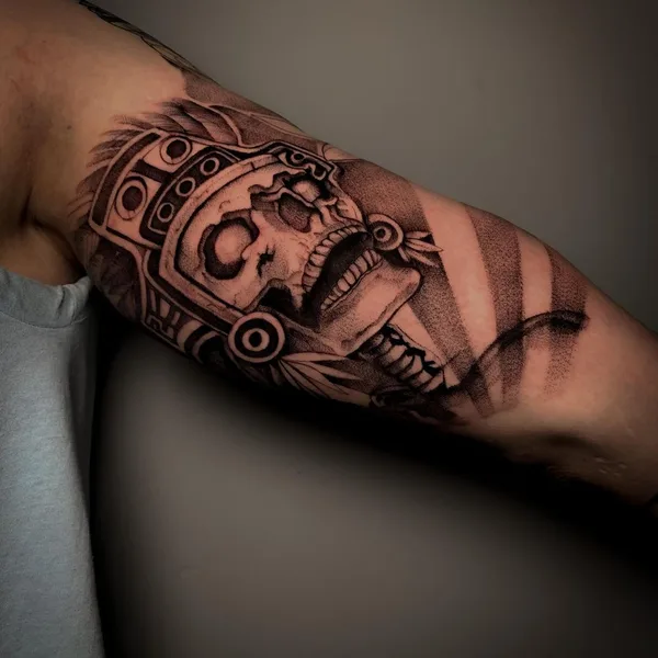 Graphic tattoo by Григорьева Анастасия in Красноярск