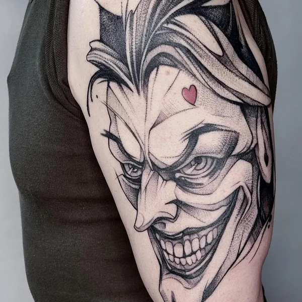 Graphic tattoo by Екатерина Годунова in Красноярск