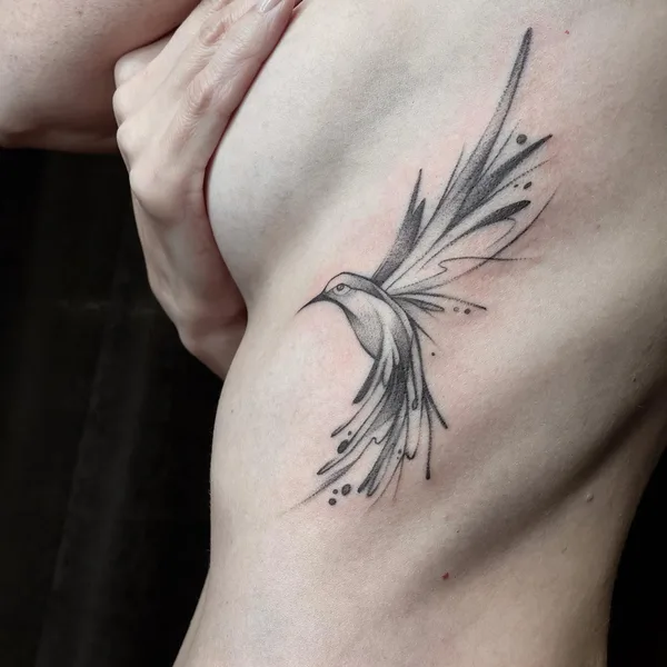 Graphic tattoo by Екатерина Годунова in Красноярск