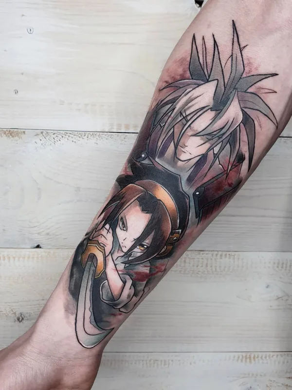 color anime Tatuaggio su forearm #51262 | Tatuatore Софья Эркенова