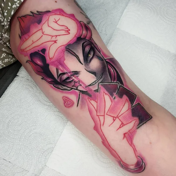 Anime tattoo by Софья Эркенова in Красноярск
