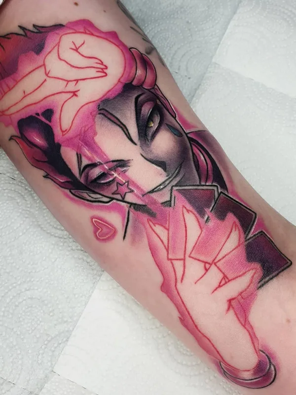 color illustrative Tatuaggio su forearm #51263 | Tatuatore Софья Эркенова