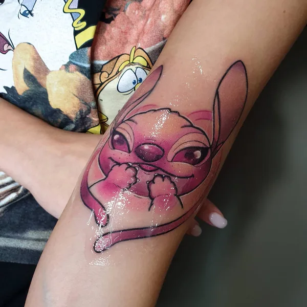 Anime tattoo by Софья Эркенова in Красноярск