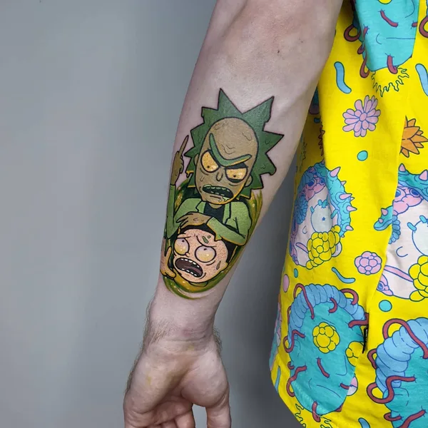 Anime tattoo by Софья Эркенова in Красноярск