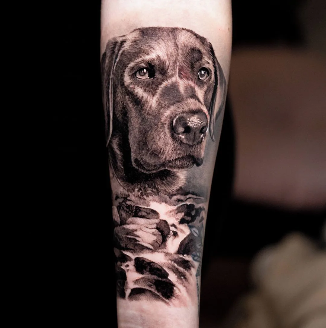 Pets in wonderful tattoos by Angelique Grimm - image 15