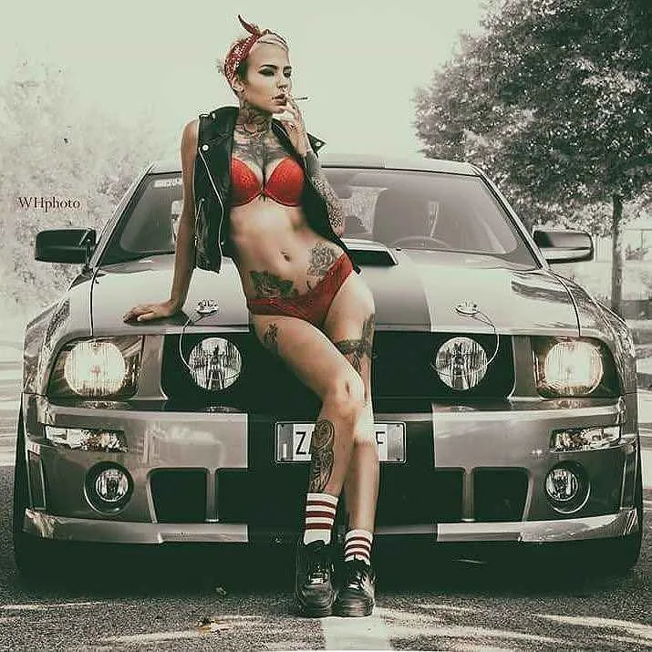 Alternative female tattoo model Felisja Piana | Тату модель Felisja Piana