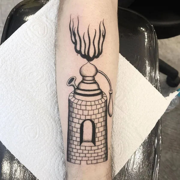 Авторская tattoo by Jose Mendonza