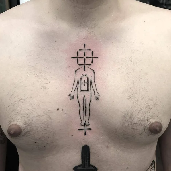 Авторская tattoo by Jose Mendonza