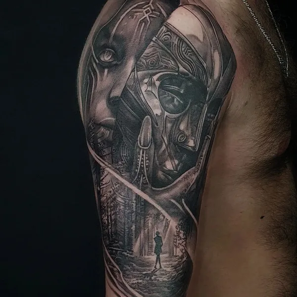 Realism tattoo by Роман Захарченко in Владивосток