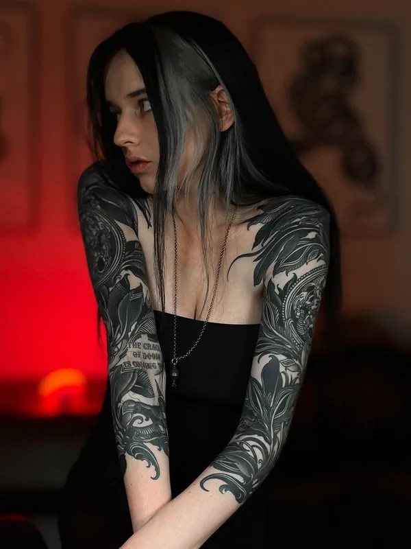engraving tattoo by Alexander Grim in Praha