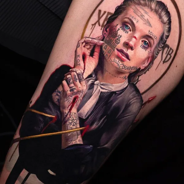 Реализм tattoo by Андрей Колбасин in Санкт-Петербург