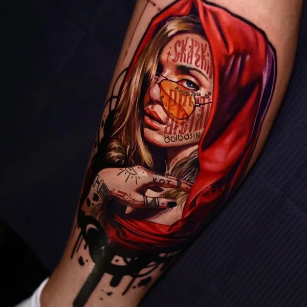 Реализм tattoo by Андрей Колбасин in Санкт-Петербург