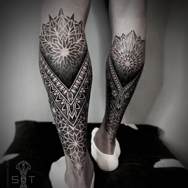 Dotwork tattoo by Никита Шероухов in Moscow