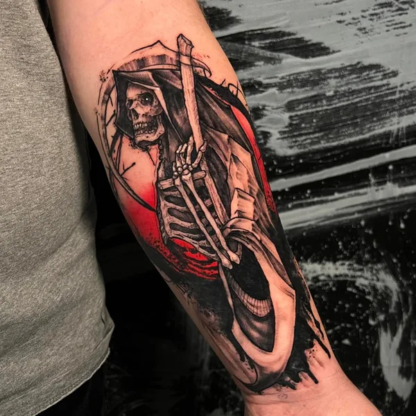 avant-garde tattoo by Sabin Aliosa in Iaşi