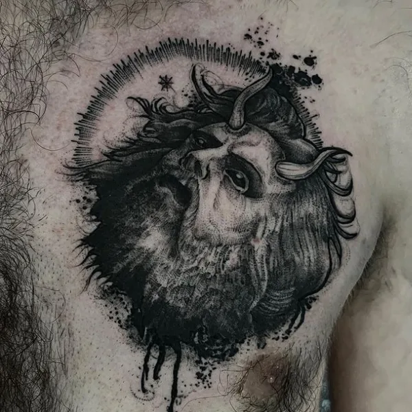 avant-garde tattoo by Sabin Aliosa in Iaşi
