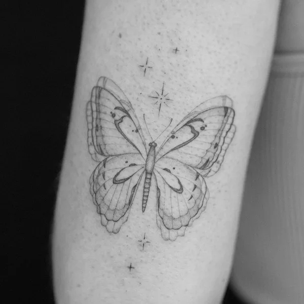 miniature tattoo by korovles in Zagreb