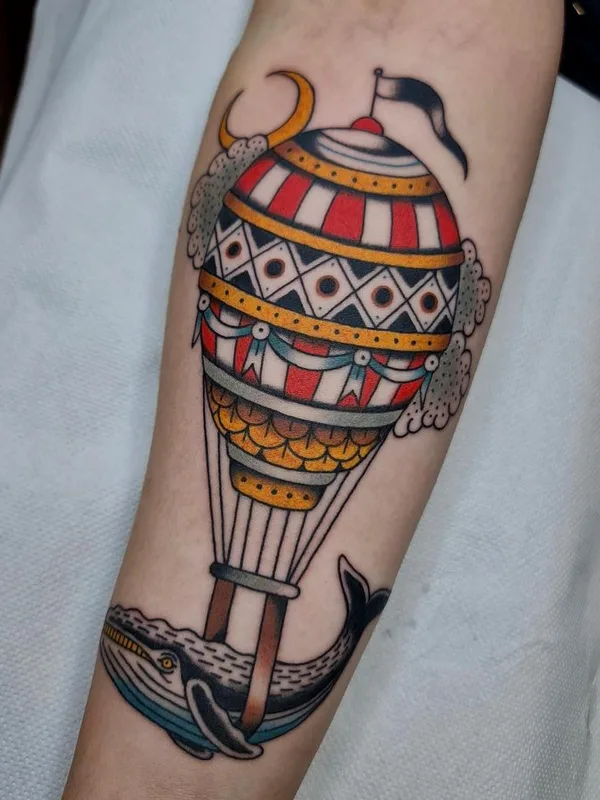 color traditional Tatuagem em forearm #66739 | Tatuador Luka Vučetić