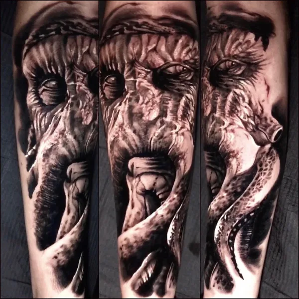 Realism tattoo by Kris King in Zabok