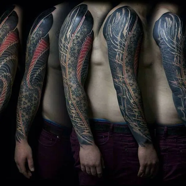 Author's Style tattoo by Yonah Krank in Gent