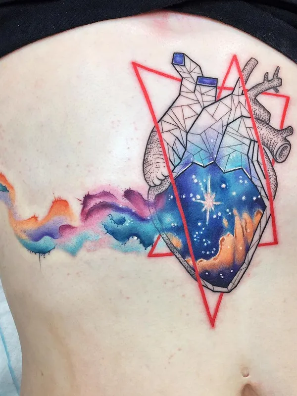 Акварель tattoo by Chris Rigoni in Perth