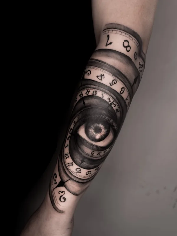 black and grey realism татуировка на forearm #71208 | Тату мастер Елизавета Проворова