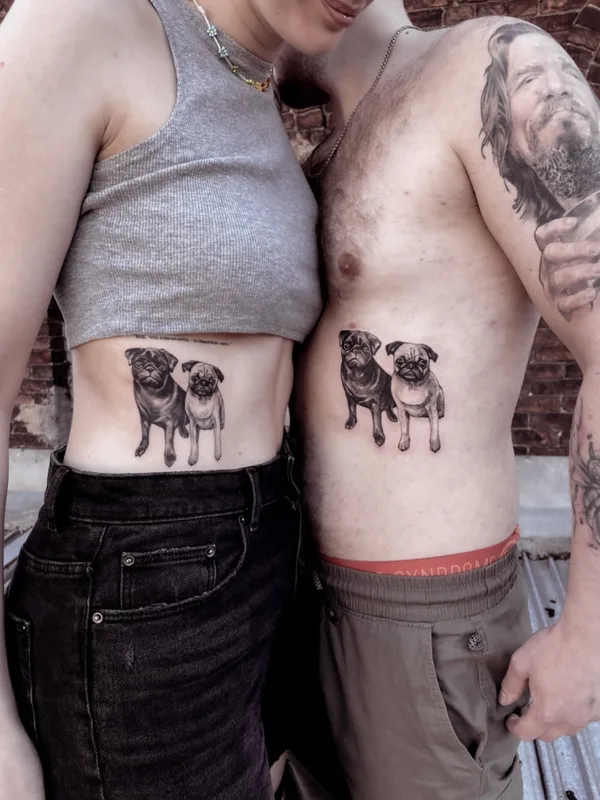 black and grey realism татуировка на stomach #71202 | Тату мастер Елизавета Проворова