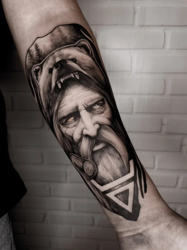 black and grey realism татуировка на forearm #71205 | Тату мастер Елизавета Проворова