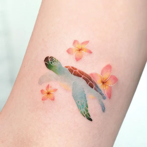 miniature tattoo by Choi Yun in Seoul