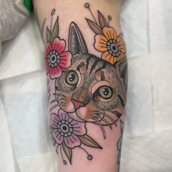 Neo Traditional tattoo by Katie McGowan in Little Rock