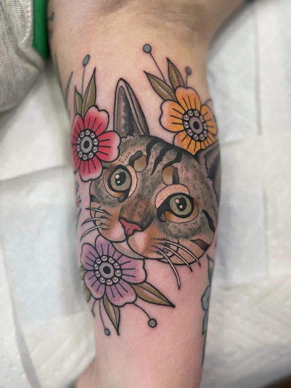 Neo Traditional tattoo by Katie McGowan in Little Rock