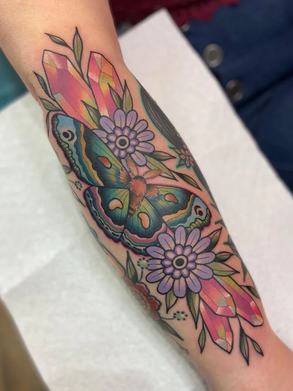 Neo Traditional tattoo by Katie McGowan in Little Rock
