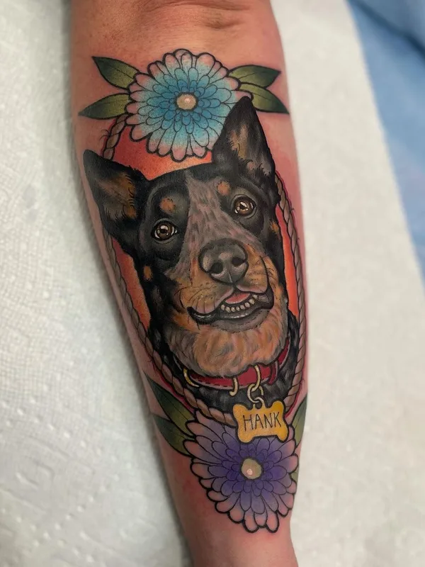 Neo Traditional tattoo by Katie McGowan in Little Rock