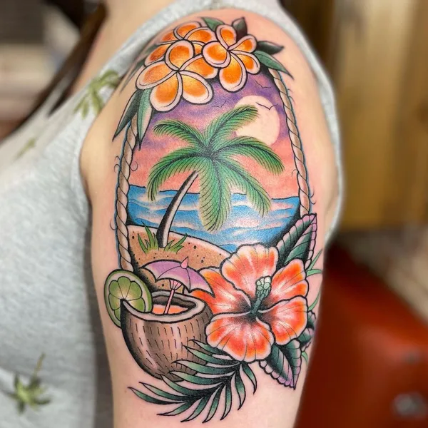 Neo Traditional tattoo by Katie McGowan in Little Rock