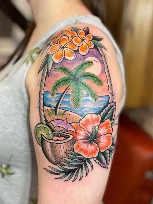 Neo Traditional tattoo by Katie McGowan in Little Rock
