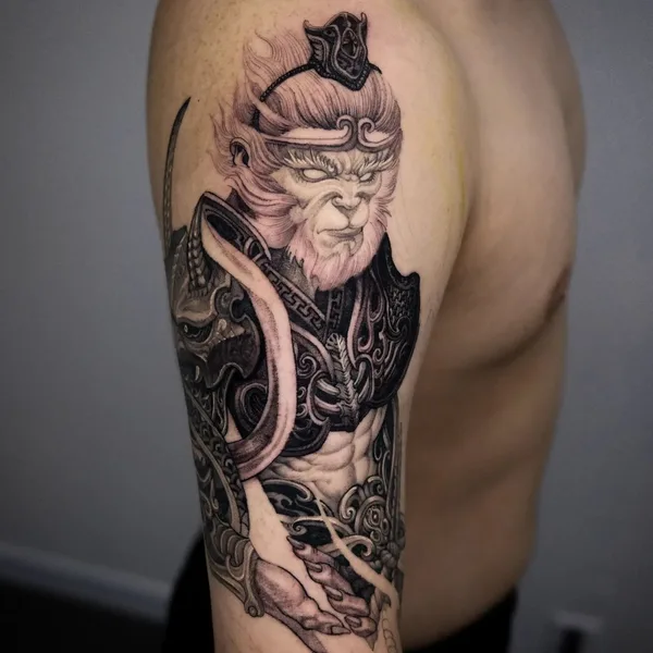 Oriental tattoo by Girin Tattoo in Seoul