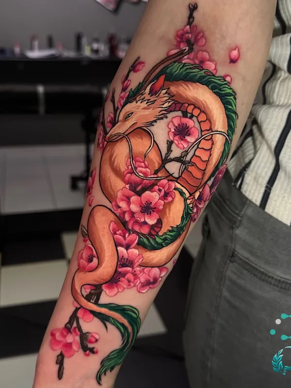 color anime татуировка на forearm #72978 | Тату мастер Даниил Шольтин